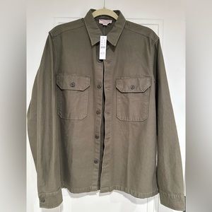 Military inspired shirt jacket - NEW with tags - Medium